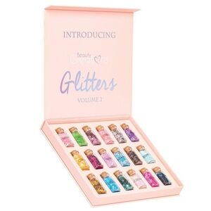 Beauty Creations Glitter Collection Vol 2 18 Shaped Chunky Glitters Assorted NIB